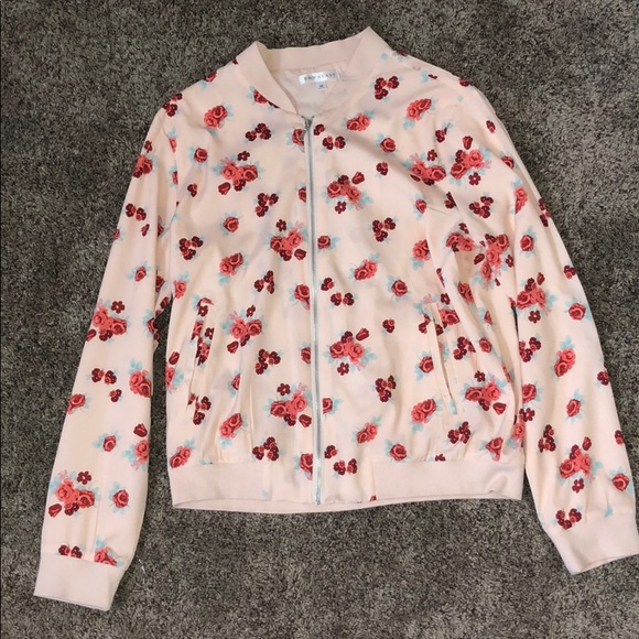 DownEast Jackets & Blazers - DOWNEAST pink floral jacket